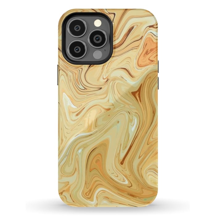 iPhone 13 Pro Max StrongFit Different Abstract, Liquid Pattern, Marble Effect by Creativeaxle
