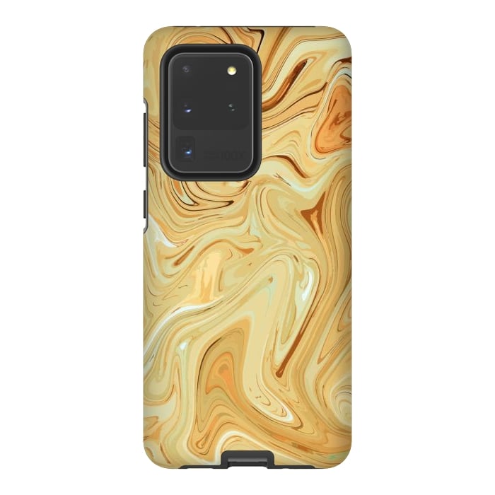 Galaxy S20 Ultra StrongFit Different Abstract, Liquid Pattern, Marble Effect by Creativeaxle
