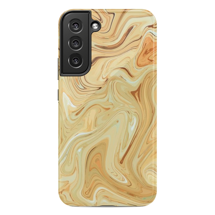 Galaxy S22 plus StrongFit Different Abstract, Liquid Pattern, Marble Effect by Creativeaxle