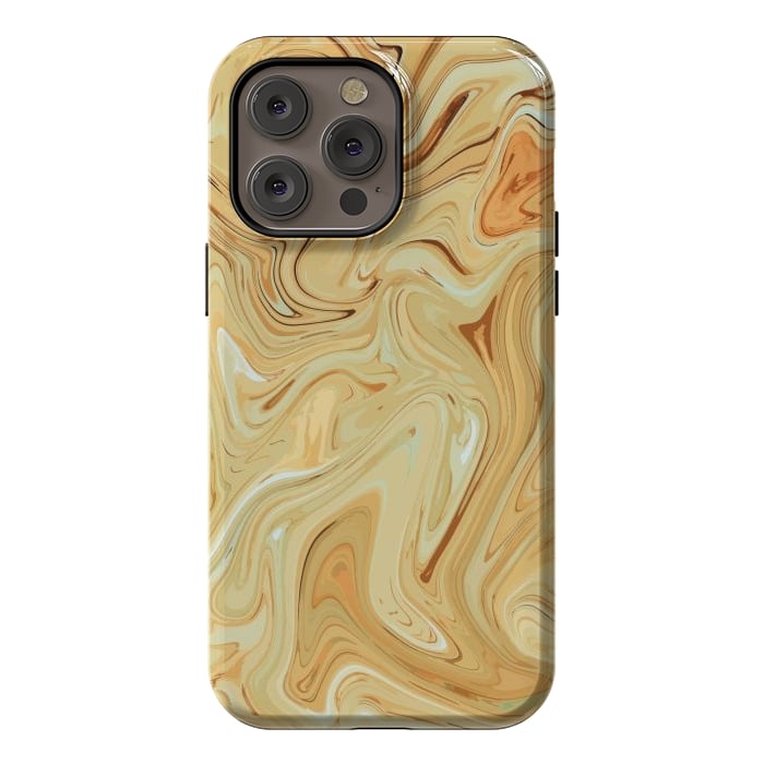 iPhone 14 Pro max StrongFit Different Abstract, Liquid Pattern, Marble Effect by Creativeaxle
