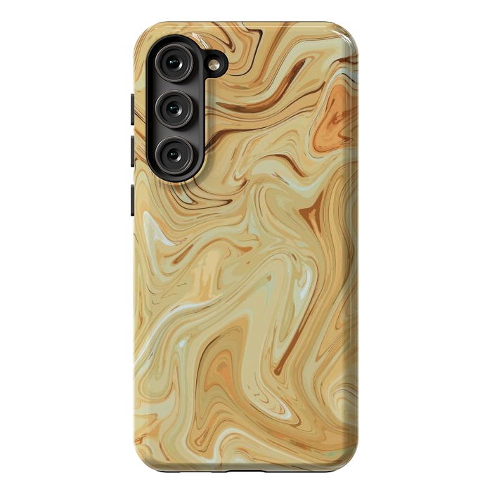Galaxy S23 Plus StrongFit Different Abstract, Liquid Pattern, Marble Effect by Creativeaxle