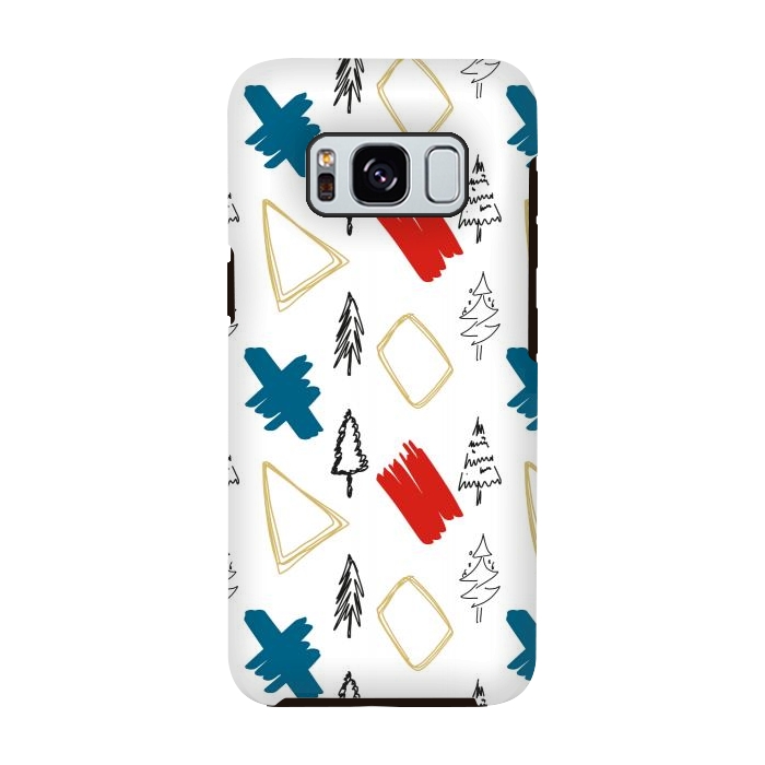 Galaxy S8 StrongFit Contemporary Illustration Pattern by Creativeaxle