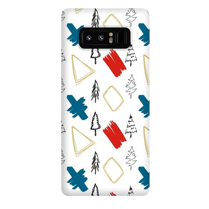 Galaxy Note 8 StrongFit Contemporary Illustration Pattern by Creativeaxle