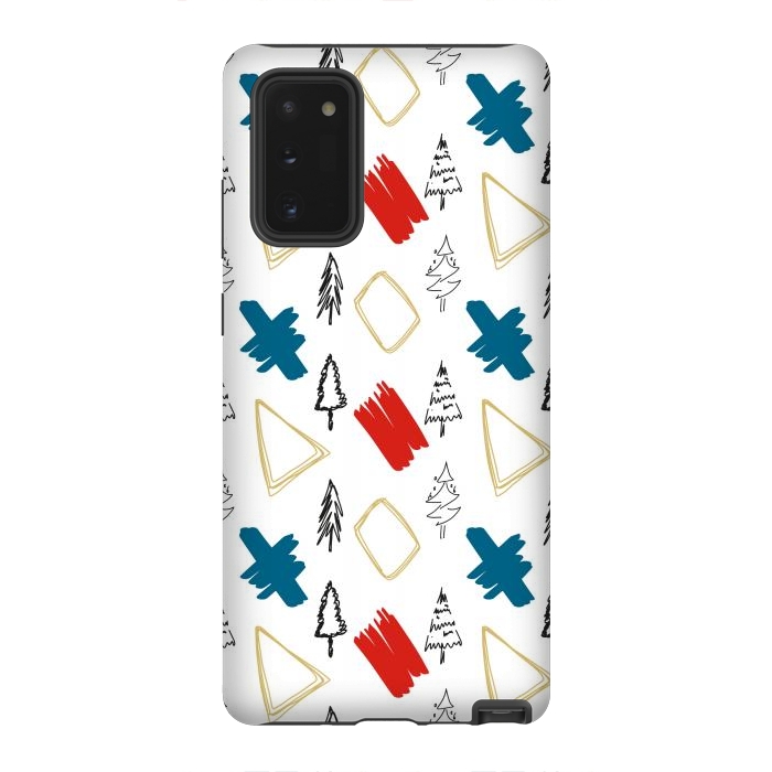Galaxy Note 20 StrongFit Contemporary Illustration Pattern by Creativeaxle