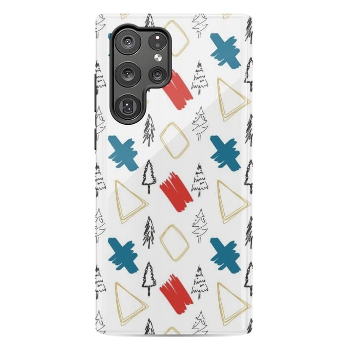 Galaxy S22 Ultra StrongFit Contemporary Illustration Pattern by Creativeaxle