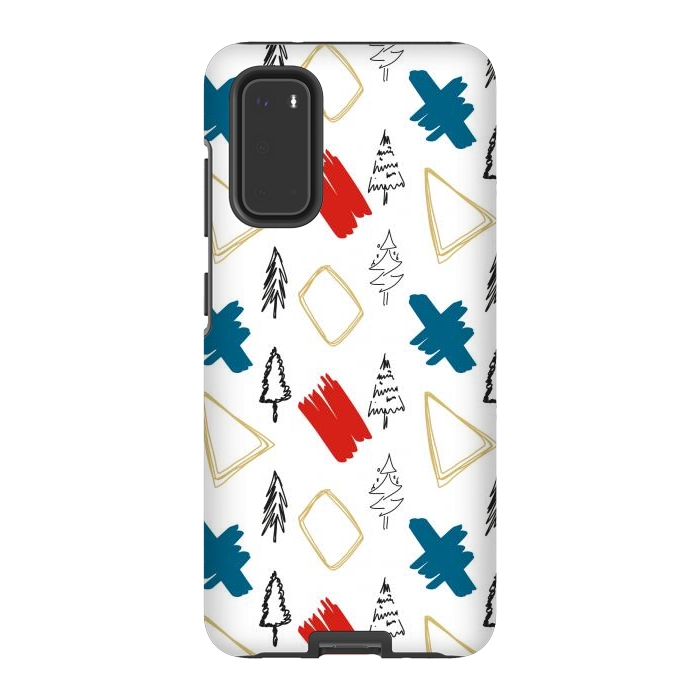 Galaxy S20 StrongFit Contemporary Illustration Pattern by Creativeaxle