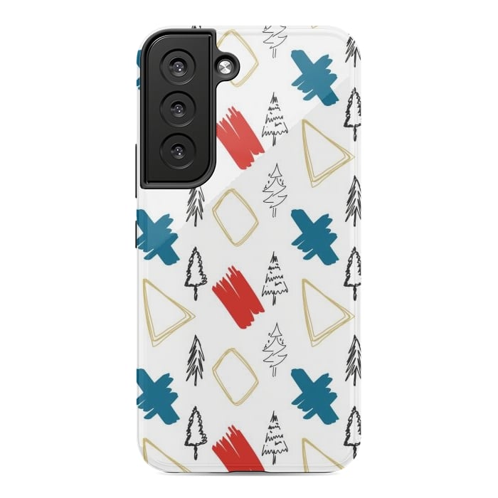 Galaxy S22 StrongFit Contemporary Illustration Pattern by Creativeaxle