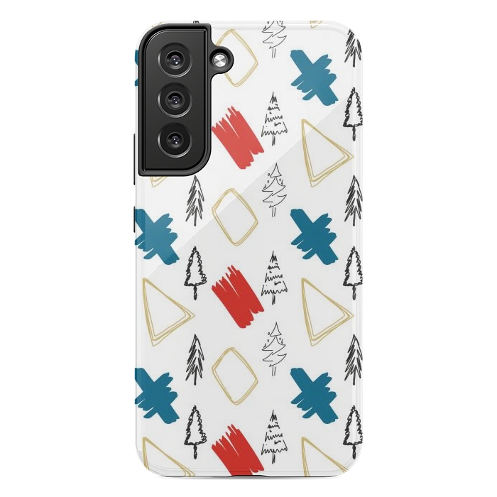 Galaxy S22 plus StrongFit Contemporary Illustration Pattern by Creativeaxle