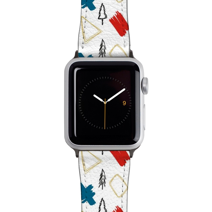 Watch 38mm / 40mm Strap PU leather Contemporary Illustration Pattern by Creativeaxle