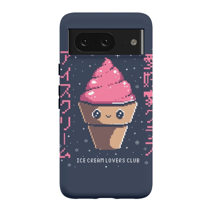 Pixel 8 StrongFit Ice cream lovers club by Ilustrata