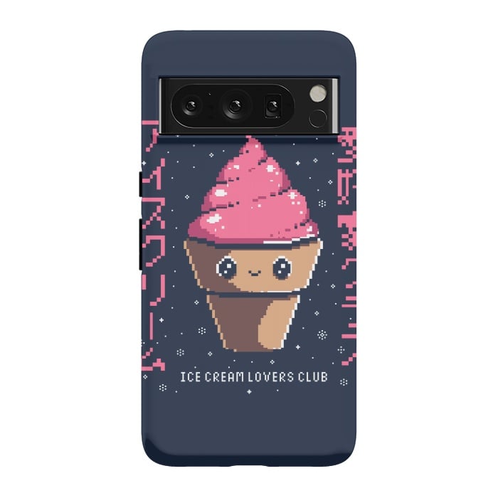 Pixel 8 Pro StrongFit Ice cream lovers club by Ilustrata