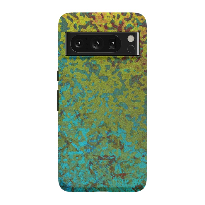 Pixel 8 Pro StrongFit Colorful Corroded Background G292 by Medusa GraphicArt