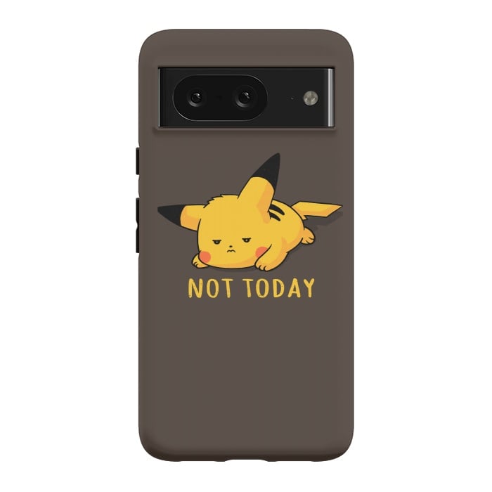 Pixel 8 StrongFit Pikachu Not Today by eduely