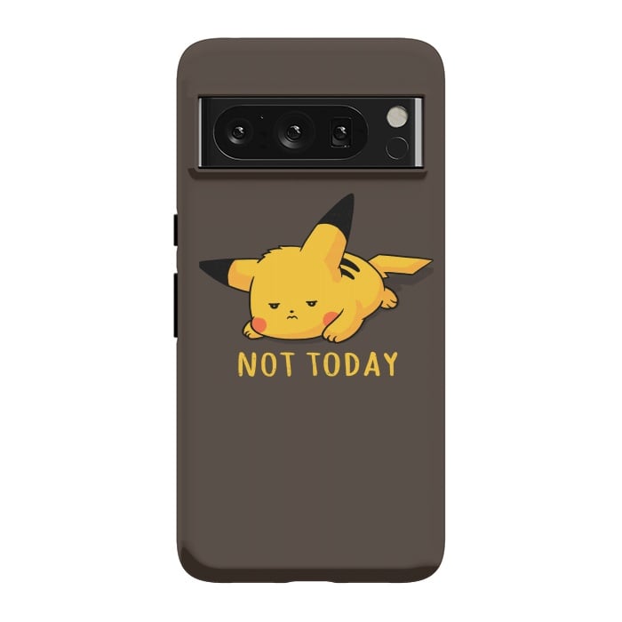 Pixel 8 Pro StrongFit Pikachu Not Today by eduely