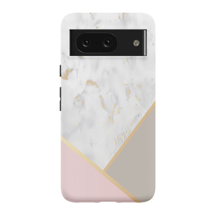 Pixel 8 StrongFit Marble Geometry 0011 by ArtsCase