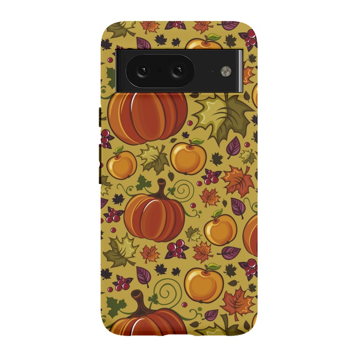 Pixel 8 StrongFit Pumpkin, Autumn Rich Pumpkin by ArtsCase