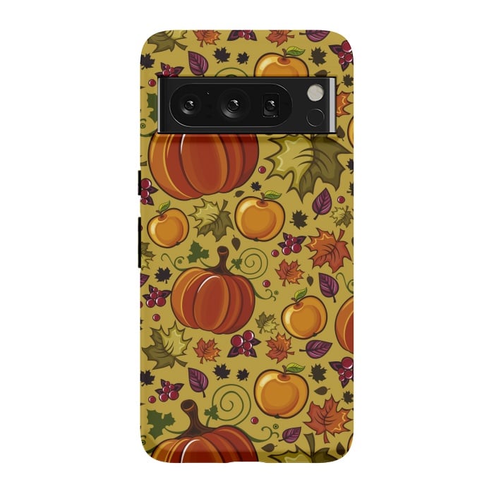 Pixel 8 Pro StrongFit Pumpkin, Autumn Rich Pumpkin by ArtsCase