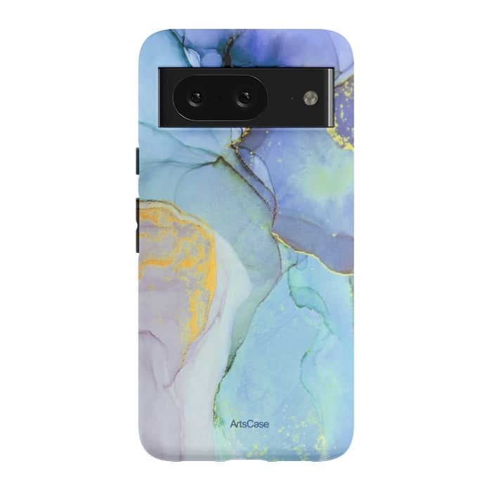 Pixel 8 StrongFit Ink Paint Abstract Marble by ArtsCase