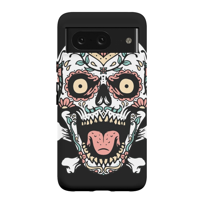 Pixel 8 StrongFit Mexican Skull 1 by Afif Quilimo