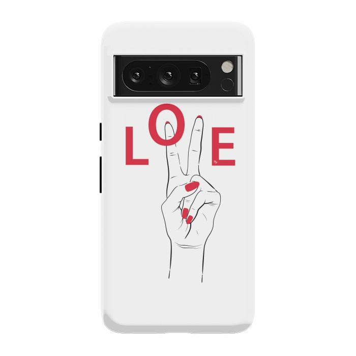 Pixel 8 Pro StrongFit Love Hand by Martina