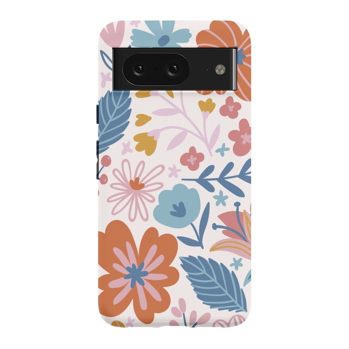 Pixel 8 StrongFit Floral Pattern XI by ArtsCase