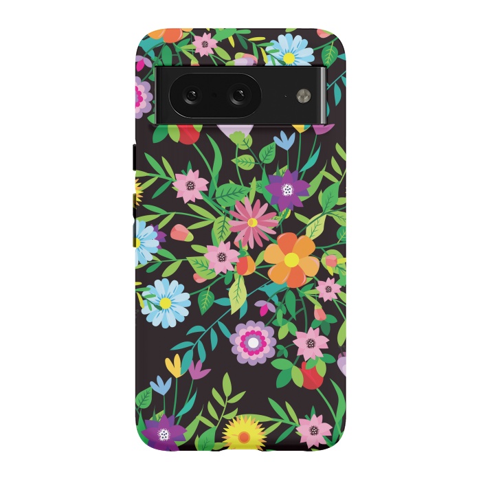 Pixel 8 StrongFit Pattern Doodle Spring by ArtsCase