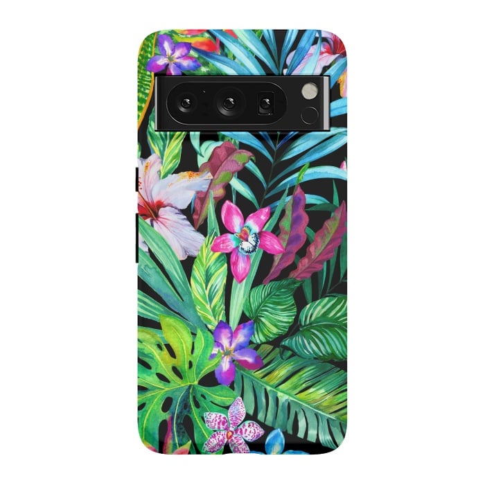 Pixel 8 Pro StrongFit Tropical Exotic Pattern by ArtsCase