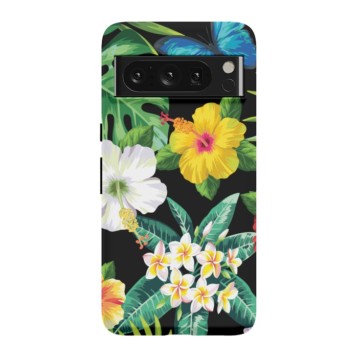 Pixel 8 Pro StrongFit Tropical Flowers 1 by ArtsCase