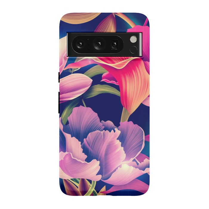 Pixel 8 Pro StrongFit Tropical Flowers XVII by ArtsCase