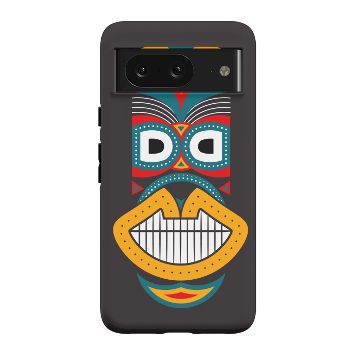 Pixel 8 StrongFit Colorful Tikki by TMSarts