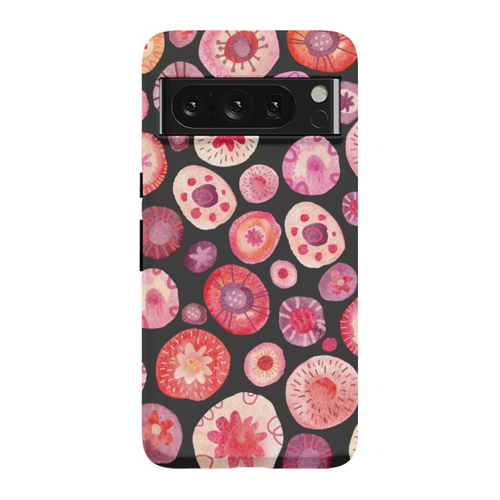 Pixel 8 Pro StrongFit All the Flowers Dark by Nic Squirrell