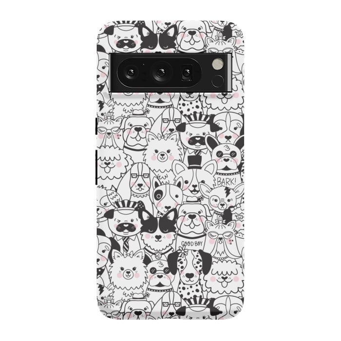 Pixel 8 Pro StrongFit Puppy Party by Noonday Design
