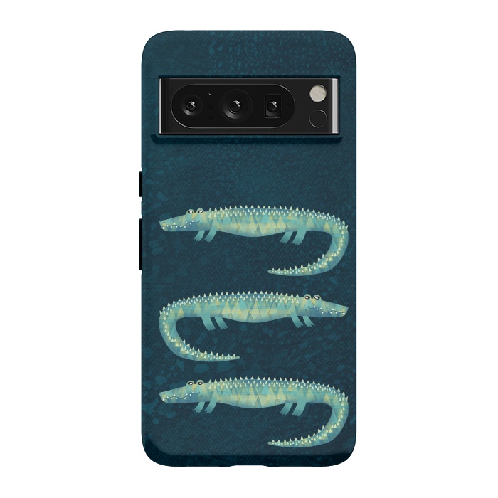 Pixel 8 Pro StrongFit Alligator - or maybe Crocodile by Nic Squirrell
