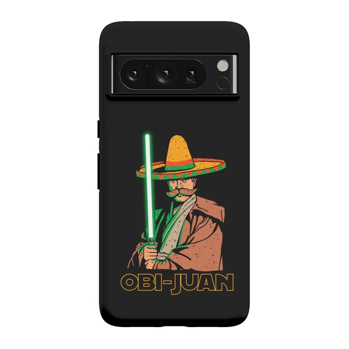 Pixel 8 Pro StrongFit Obi Juan Funny Mexican Sombrero Cinco de Mayo by Vó Maria
