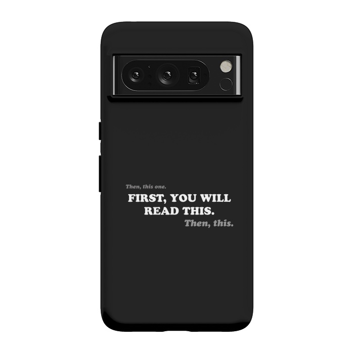 Pixel 8 Pro StrongFit Don't Read - Funny Book Lover by Vó Maria