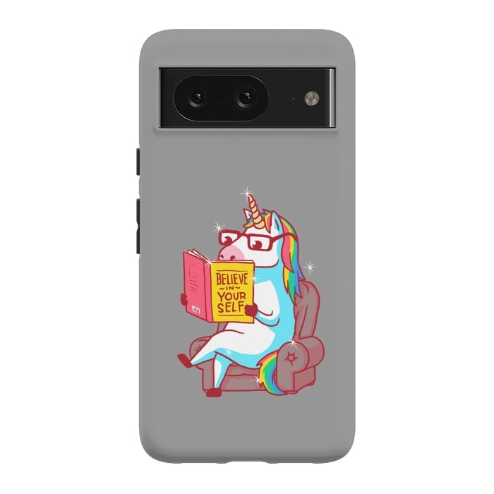 Pixel 8 StrongFit Unicorn Believe Yourself Self Affirmation Book by Vó Maria