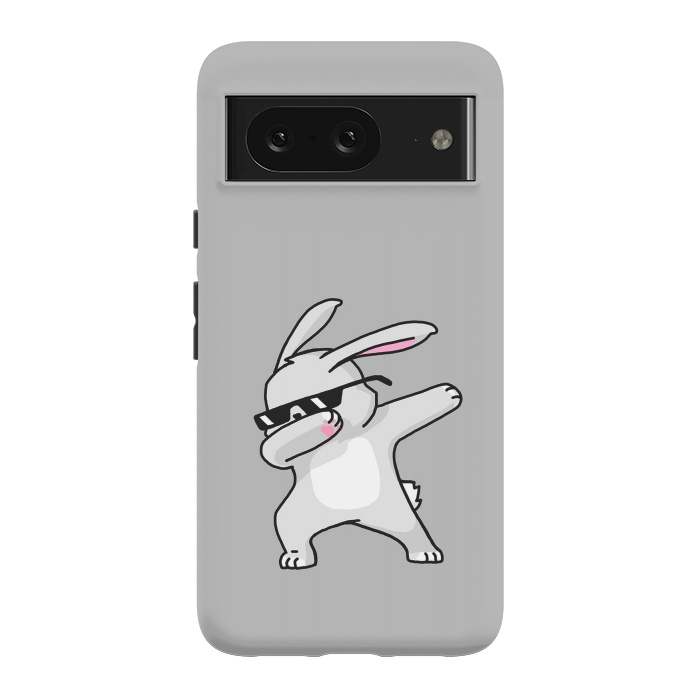 Pixel 8 StrongFit Dabbing Easter Bunny by Vó Maria