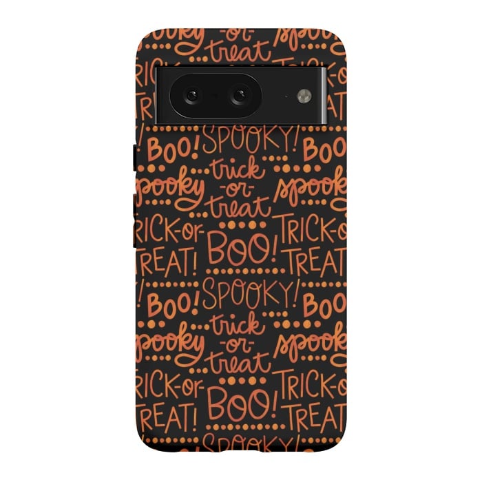 Pixel 8 StrongFit Spooky Halloween Lettering by Noonday Design