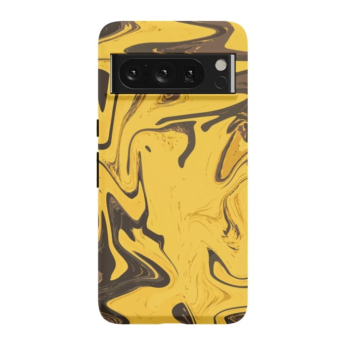 Pixel 8 Pro StrongFit Yellowest Abstract by Creativeaxle