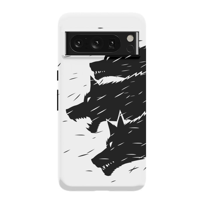 Pixel 8 Pro StrongFit Three Wolves by Alberto