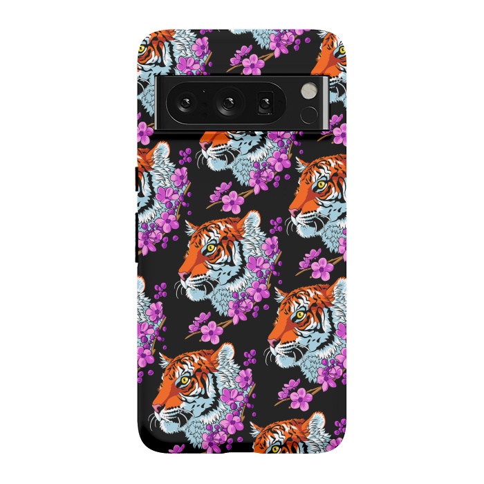 Pixel 8 Pro StrongFit Tiger Cherry Tree by Alberto