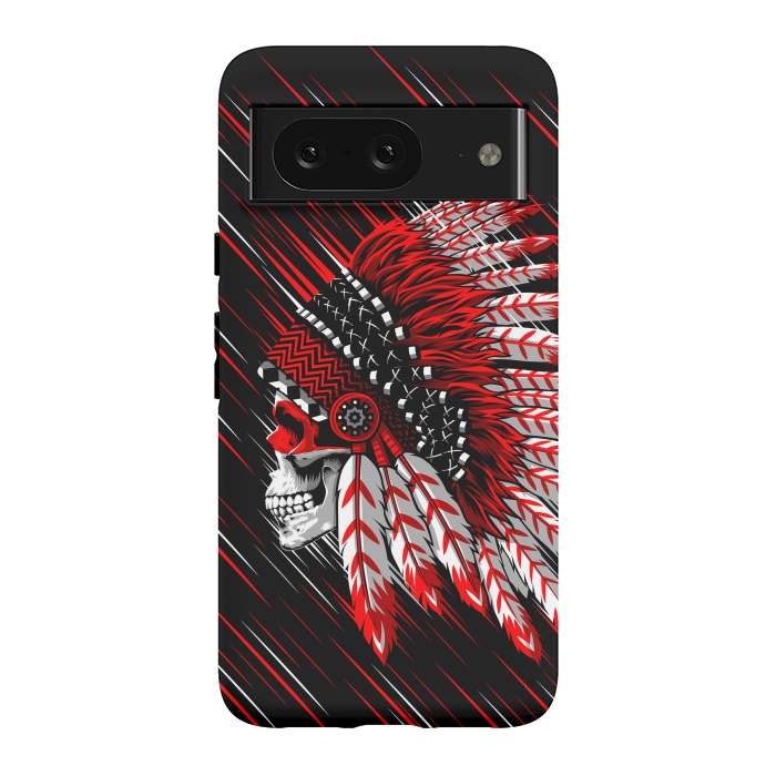 Pixel 8 StrongFit Indian Skull by Alberto