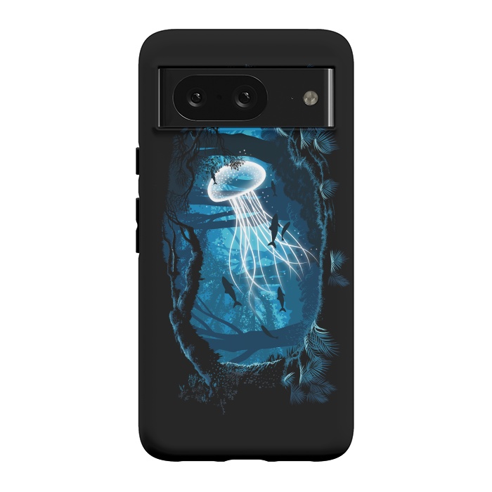 Pixel 8 StrongFit Jelly Fish Forest by Alberto
