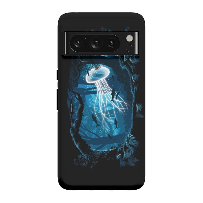Pixel 8 Pro StrongFit Jelly Fish Forest by Alberto