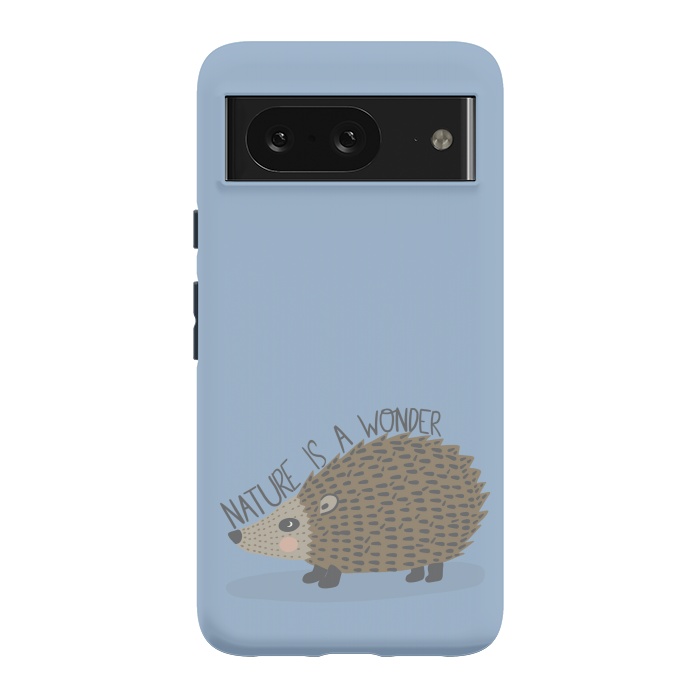 Pixel 8 StrongFit Nature is a Wonder Hedgehog  by Edith May