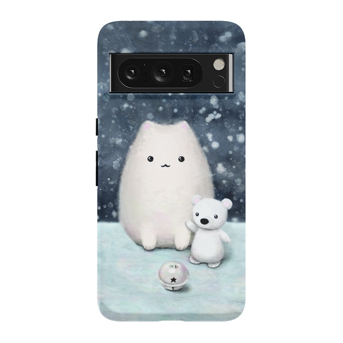 Pixel 8 Pro StrongFit Winter cat by Laura Nagel
