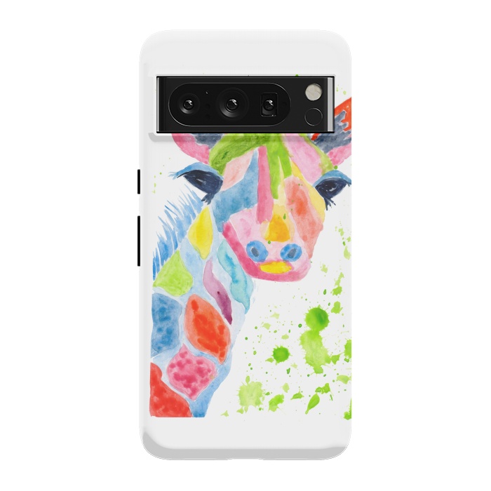 Pixel 8 Pro StrongFit Giraffe watercolor  by ArtKingdom7
