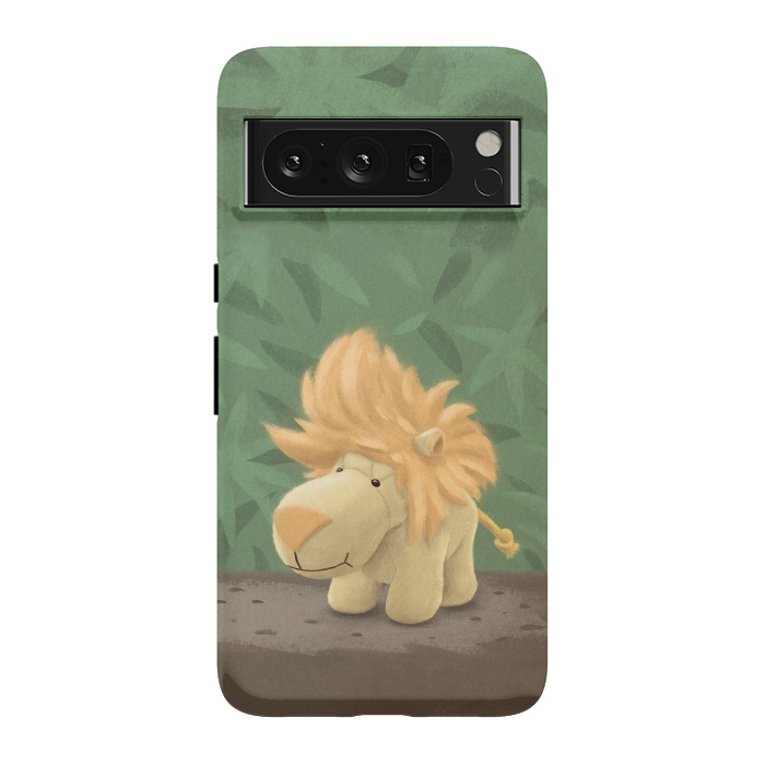 Pixel 8 Pro StrongFit Cute lion by Laura Nagel