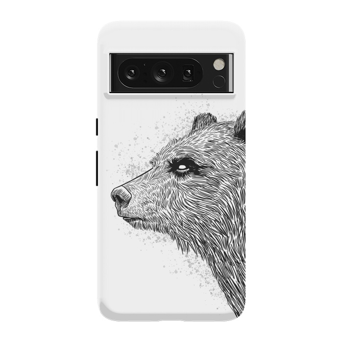 Pixel 8 Pro StrongFit Sketch Bear by Alberto