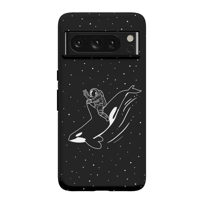 Pixel 8 Pro StrongFit Killer Whale Astronaut by Alberto
